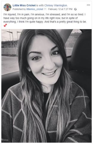 I think I'm quite happy.